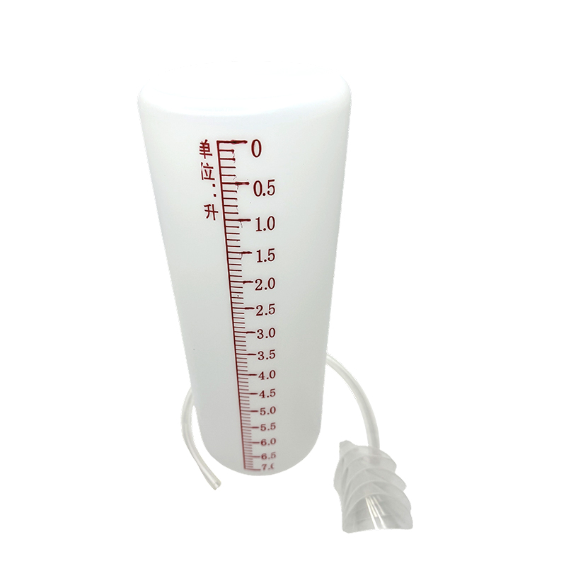 Enkelt spirometer, bærbart spirometer, lungespirometer for fysikkdemonstrator