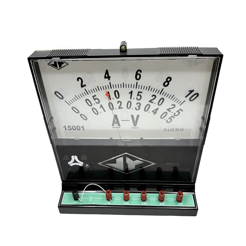 Undervisningsinstrumenter fysisk elektrisk krets eksperimentutstyr demonstrerer analogt elektrisk amperemeter voltmeter