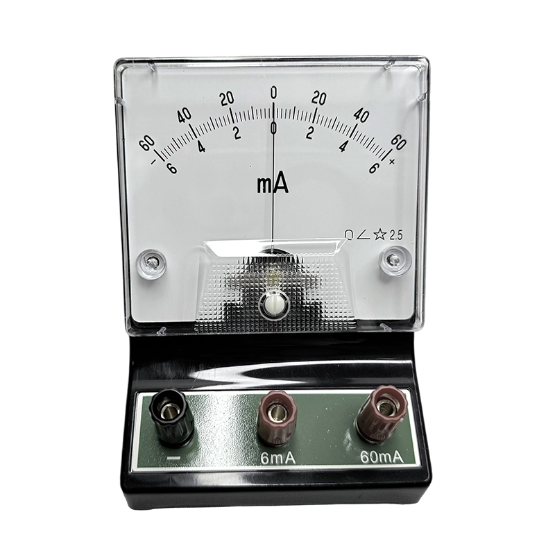 Undervisningsinstrumenter fysisk elektrisk krets eksperimentutstyr analog amperemeter