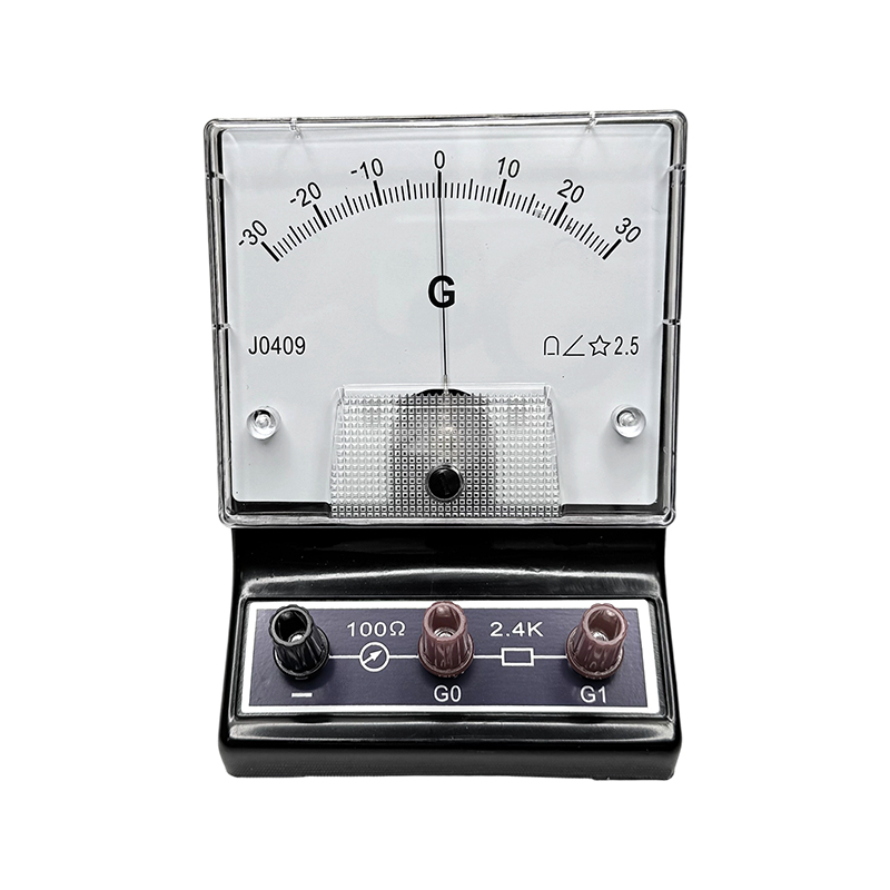 Undervisningsinstrumenter fysisk elektrisk krets eksperimentutstyr -30~30uA følsomt amperemeter (sensitivt galvanometer)