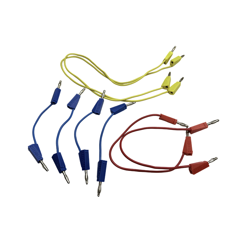 Undervisningsutstyr testing koblingsledning for laboratorie elektrisk bananplugg test wire sett kabler