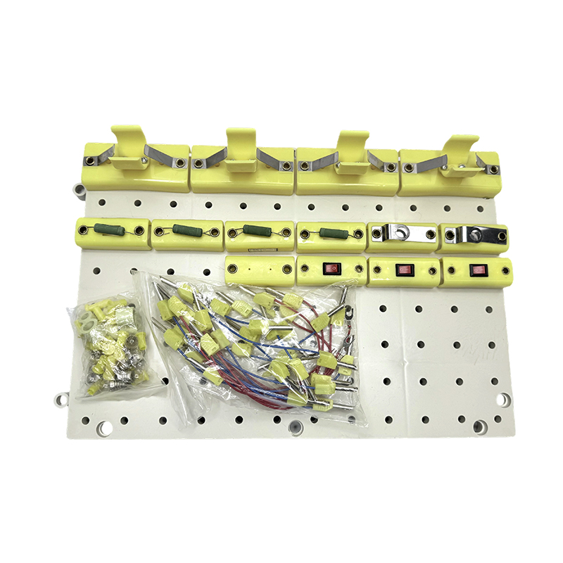 Skolefysikk lab instrument vitenskap eksperiment og undervisning kit Ungdomsskole student krets eksperiment bord