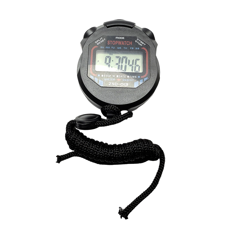 Sports stoppeklokke timer multifunksjonell elektronisk stoppeklokke stoppeklokke elektronisk timer / fysikk / laboratorieinstrumenter