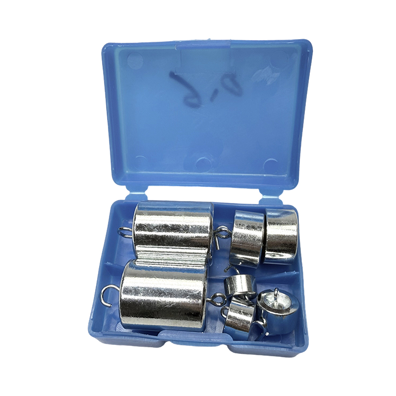 Pedagogisk hektet vektsett （200g*2、50g*2、20g*2、10g*1）/skolefysikklabinstrument vitenskapelig eksperiment og undervisningssett