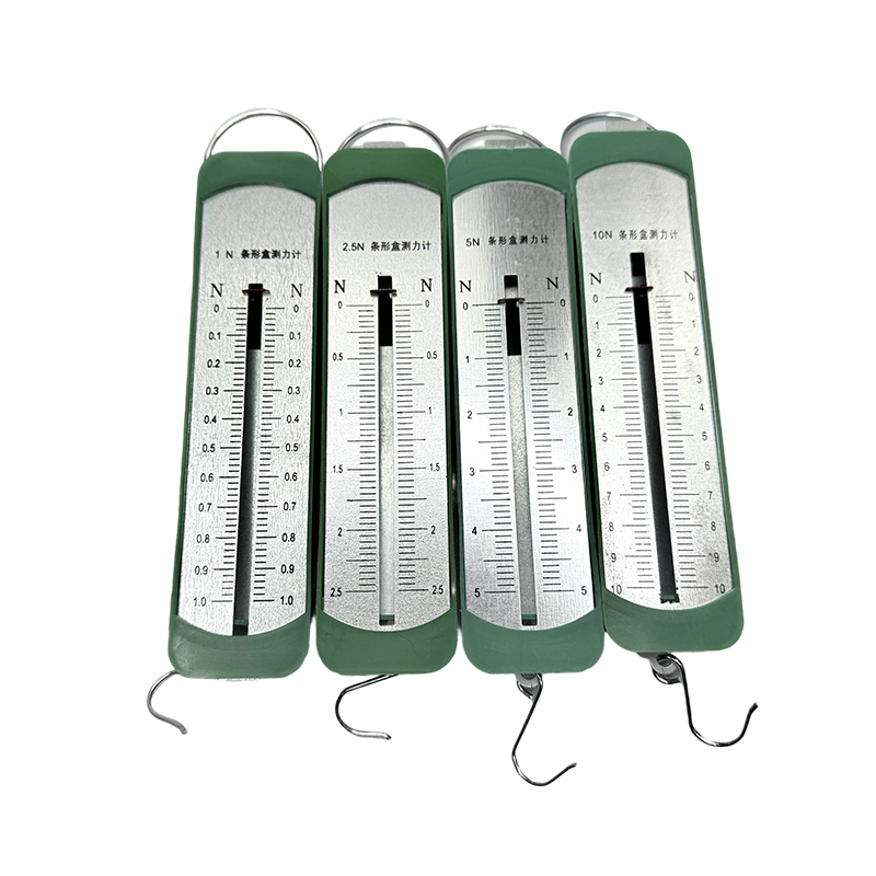 Skolefysikk lab instrument vitenskap eksperiment og undervisningssett Strip box dynamometer 1N/2,5N/5N/10N Spring dynamometer