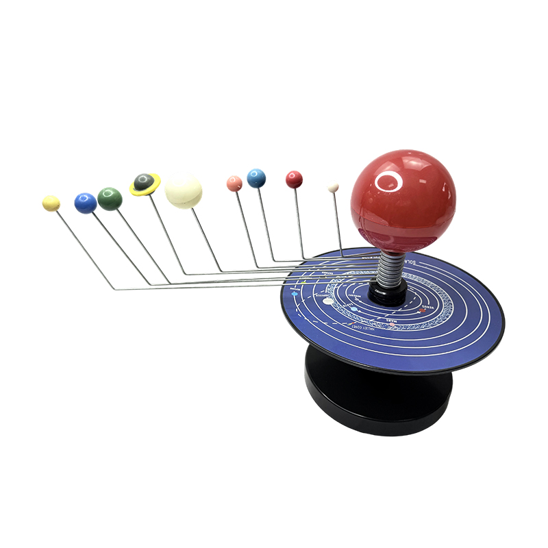 Utdanningsutstyr geografi himmelinstrument ni planeter solsystemet ni planeter modellen