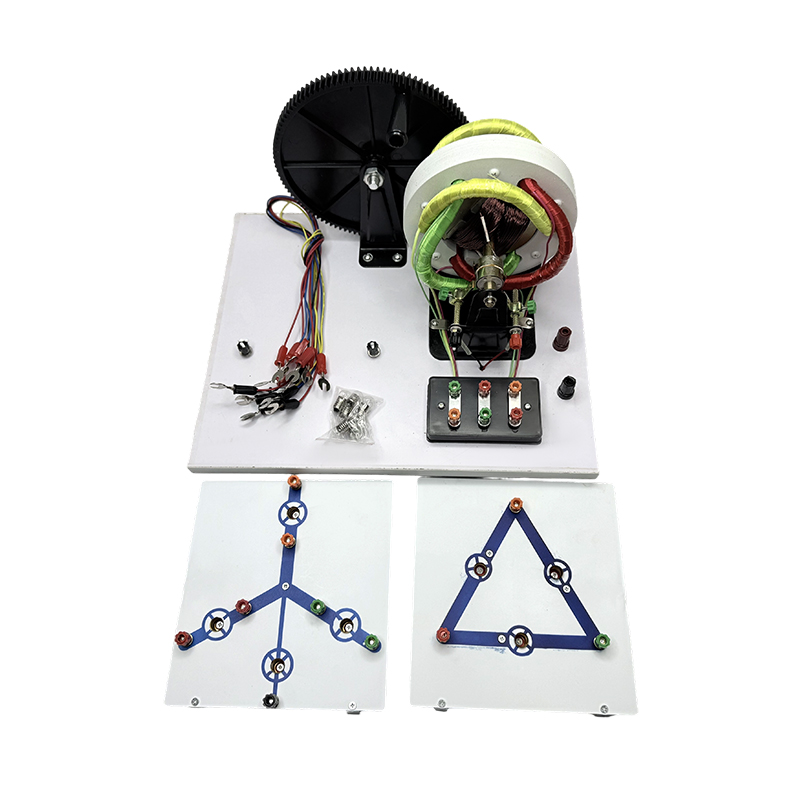 Utdanning fysikk lab undervisning instrument manual tre-fase AC generator