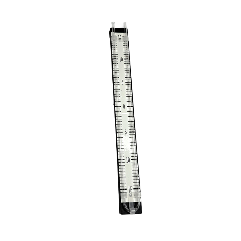 U-rør manometer 150-0-150 mm med rød væskemåler skolefysikklaboratorieinstrumenter