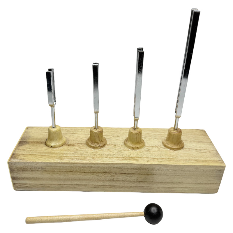 Stemmegaffelsett / fysikklaboratorieinstrumenter