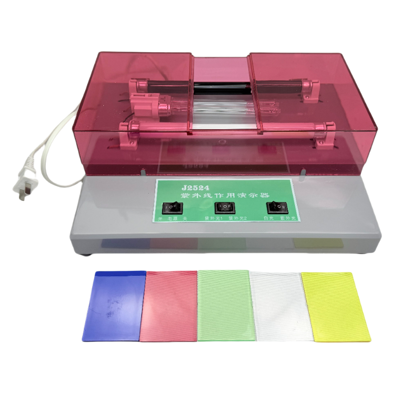 Ultrafiolett effektdemonstrator for optikk